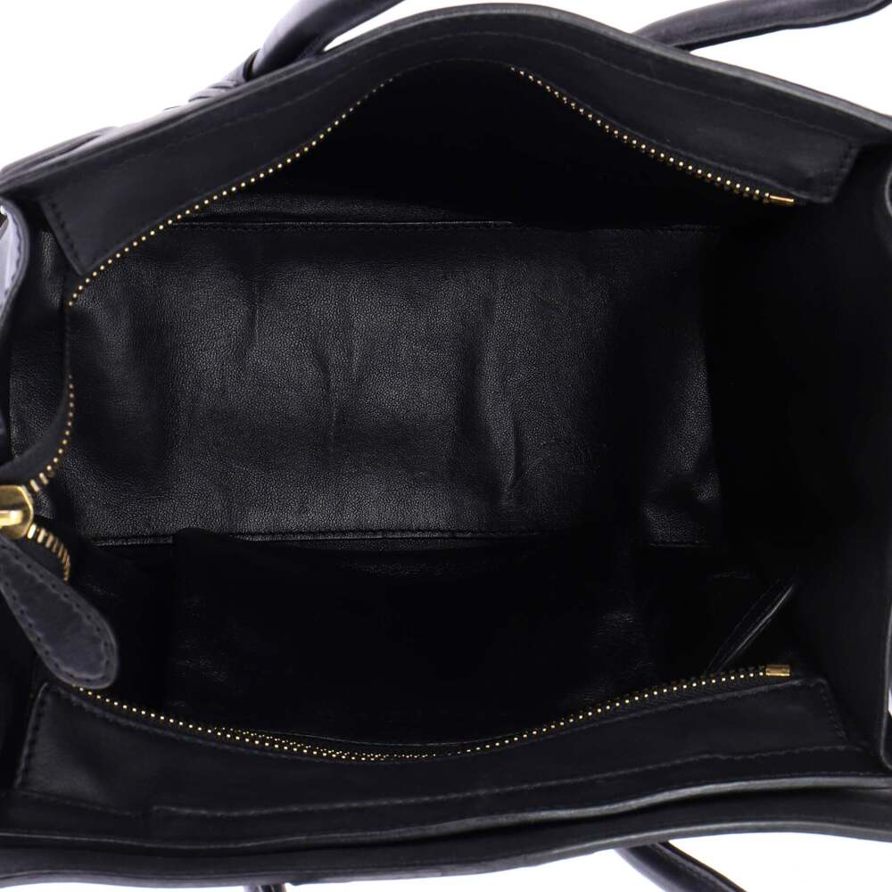 Celine Luggage Bag Smooth Leather Micro #247500C12B - Picture 5 of 7